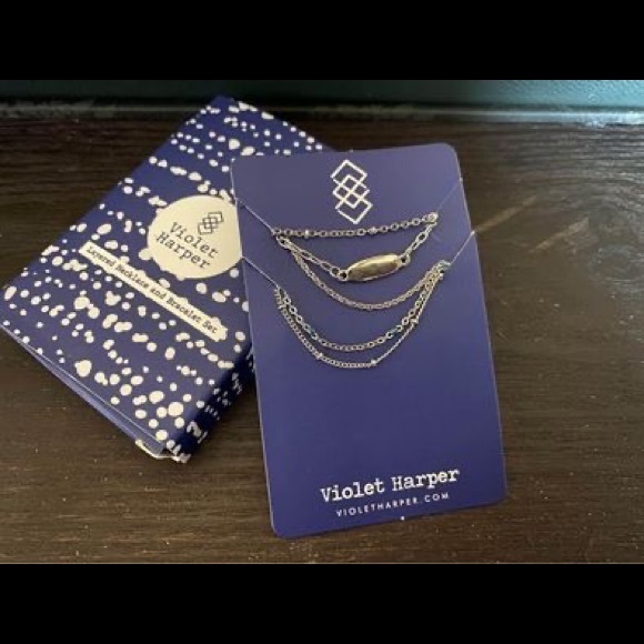 NEW Violet Harper Necklace & Bracelet Set - Picture 1 of 2